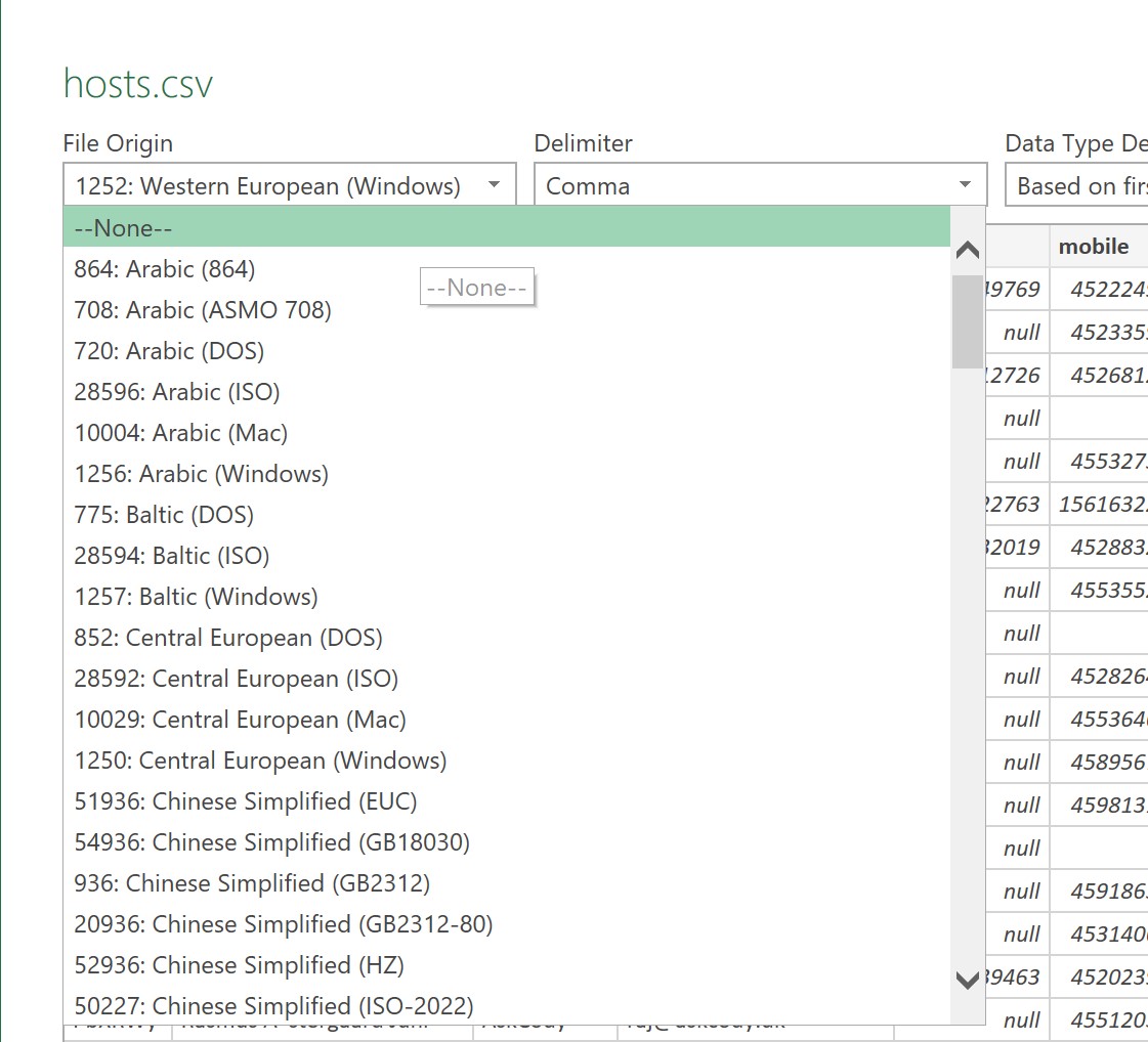 How To Correctly Open Exported Csv Files In Excel